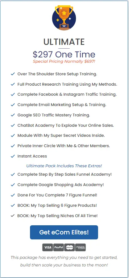 eCom Elites Ultimate Pricing
