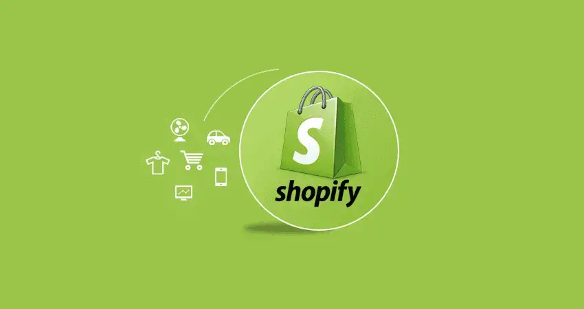 Shopify Infographic With Green Background
