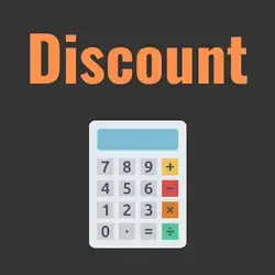 Discount Calculator Icon