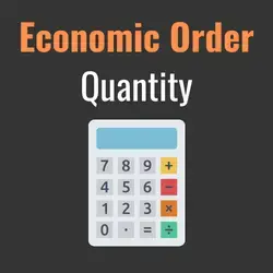 Economic Order Quantity Calculator Icon