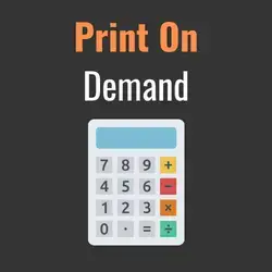 Print On Demand Calculator Icon