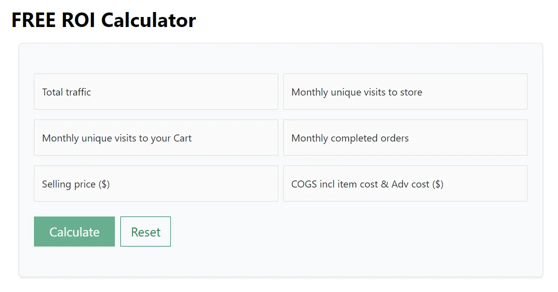 ROI Calculator