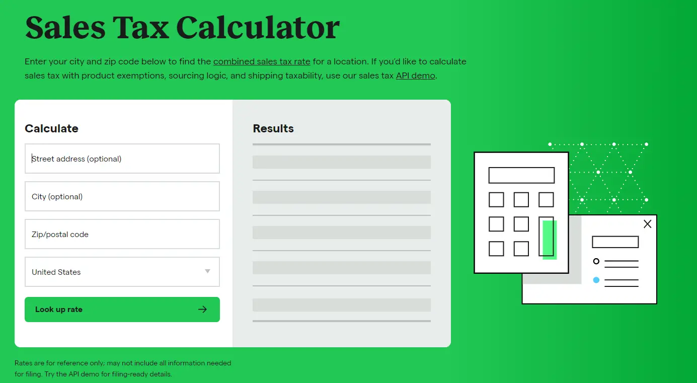 Taxjar Sales Tax Calculator