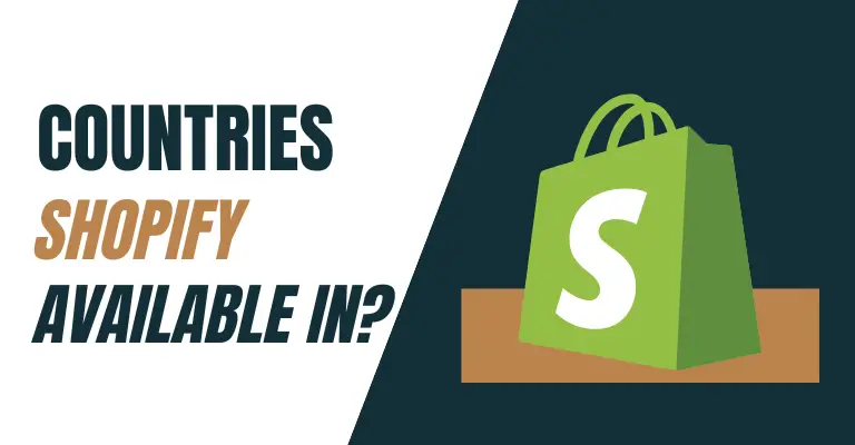 What Countries Is Shopify Available In