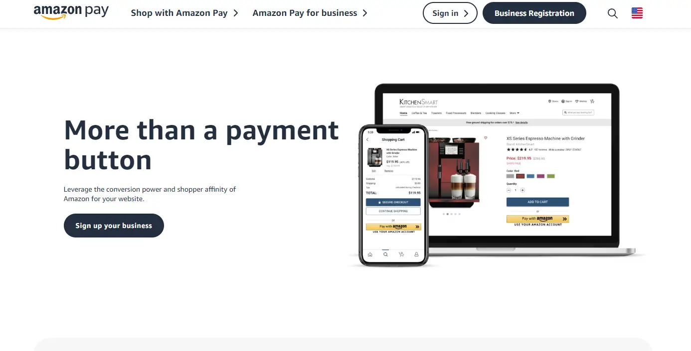 Amazon Pay Homepage