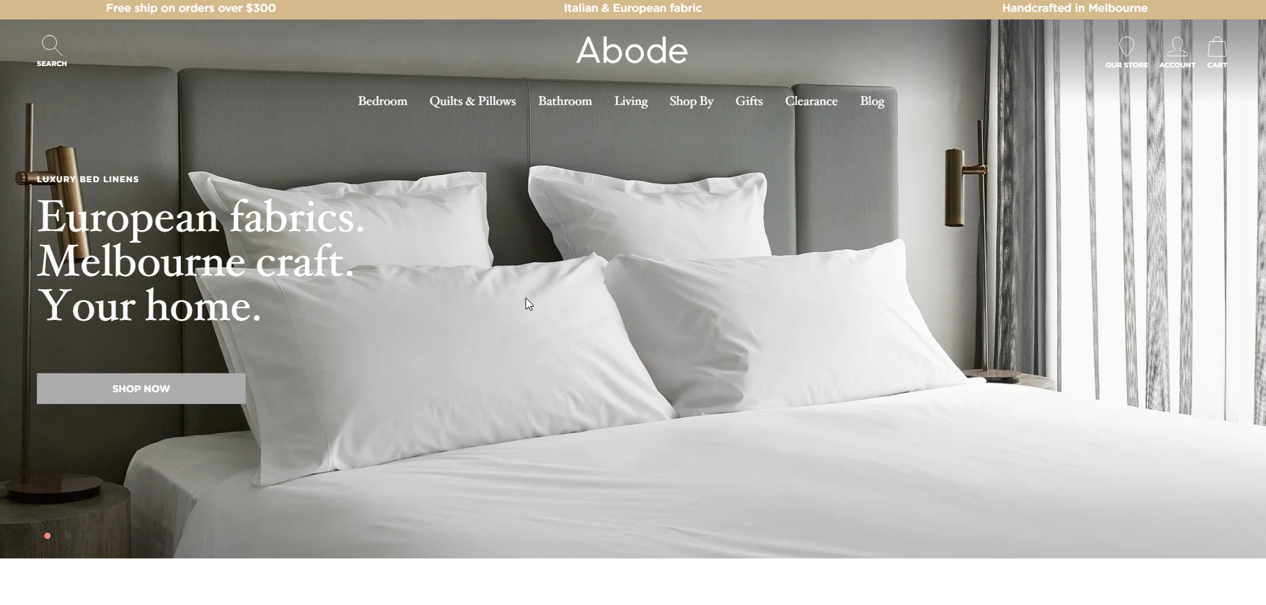 Abodeliving Homepage