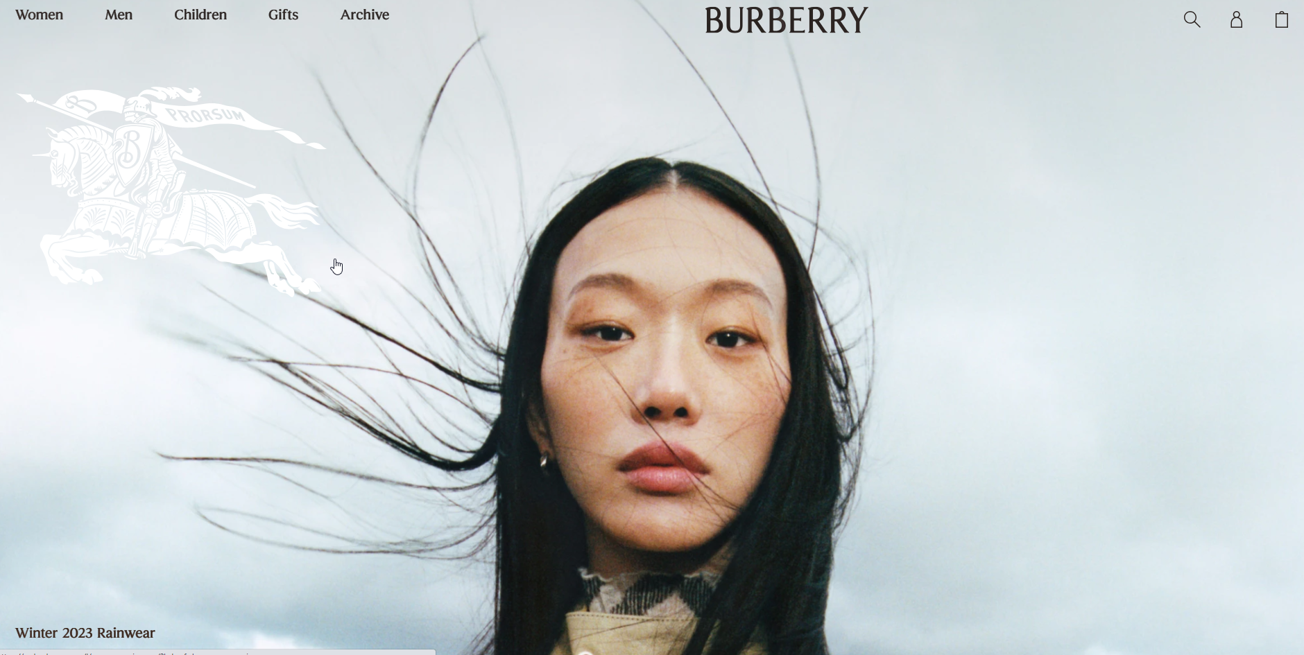 Burberry Homepage